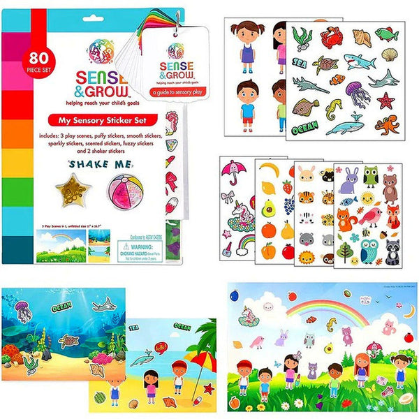 Be Amazing! Sense & Grow My Sensory Sticker Set