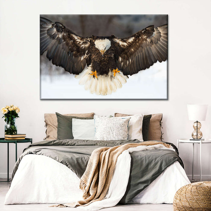 ElephantStock Bald Eagle Landing Wall Art