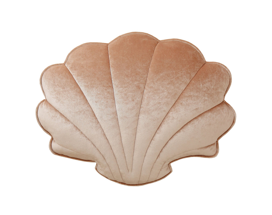 Moi Mili Velvet “Beige Pearl” Shell Pillow