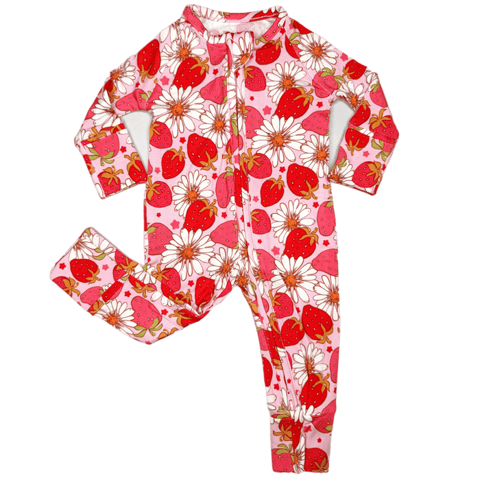 Texas Tushies Berry Cute - Bamboo Viscose Zippies