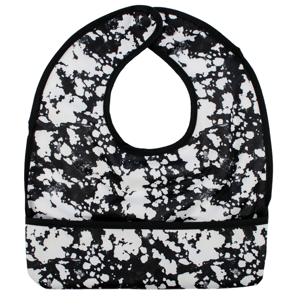 Texas Tushies Black Acid Wash - The Flip Bib