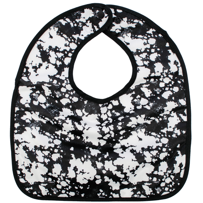 Texas Tushies Black Acid Wash - The Flip Bib