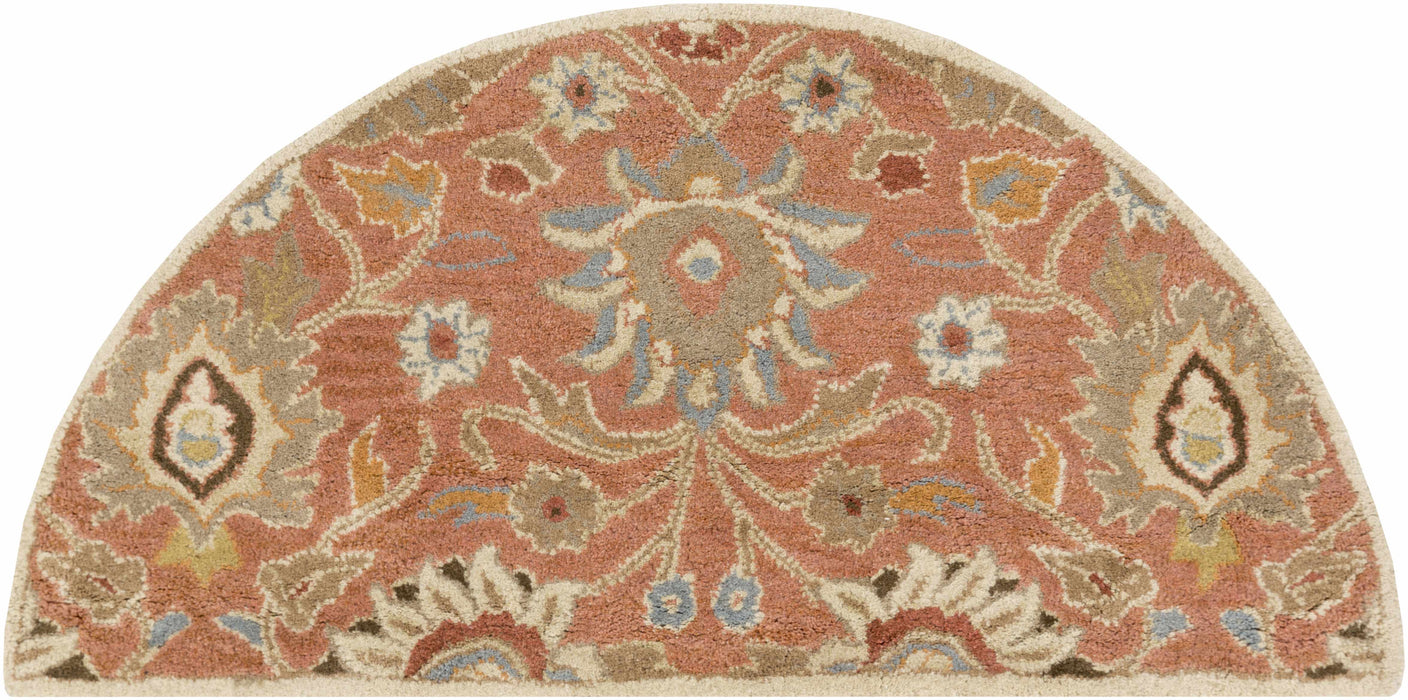 Hauteloom Conesus Burnt Orange 1112 Wool Area Rug