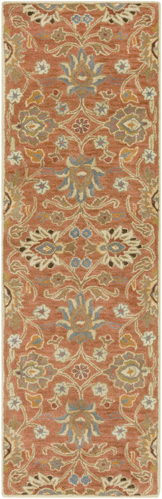 Hauteloom Conesus Burnt Orange 1112 Wool Area Rug