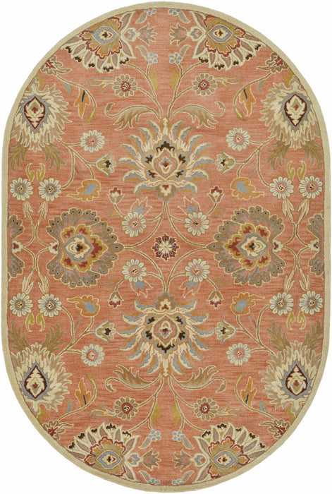 Hauteloom Conesus Burnt Orange 1112 Wool Area Rug