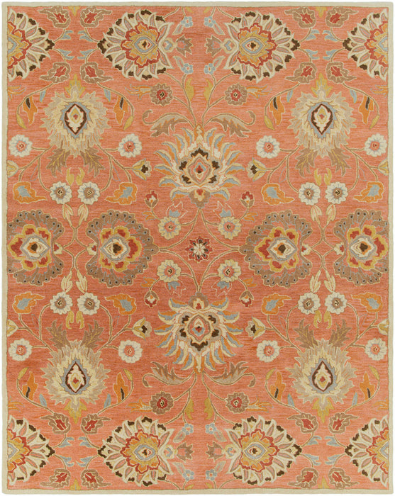 Hauteloom Conesus Burnt Orange 1112 Wool Area Rug