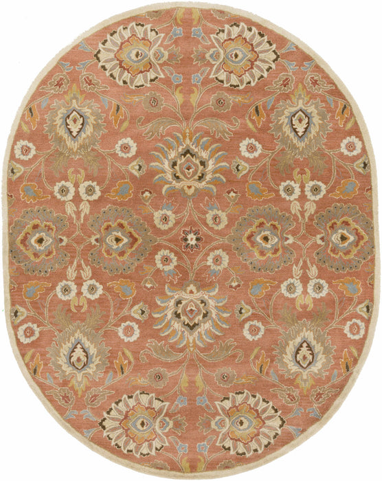 Hauteloom Conesus Burnt Orange 1112 Wool Area Rug