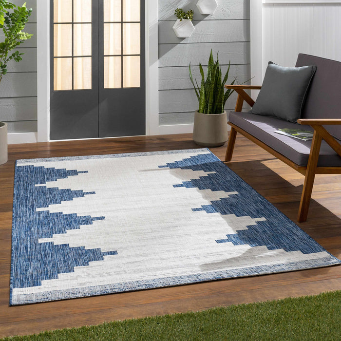 Hauteloom Djugun Navy Indoor & Outdoor Rug