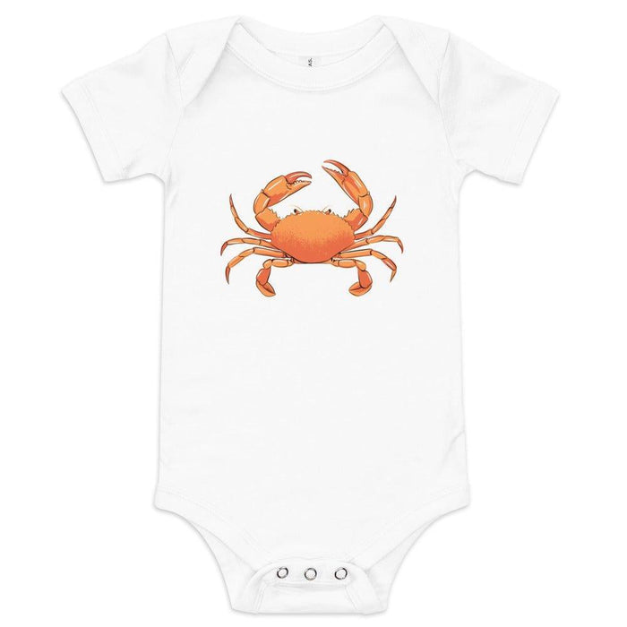 Little Hometown Blue Crab Baby short sleeve one piece