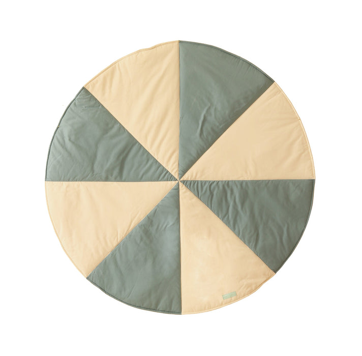 Moi Mili “Blue Candy” Round Patchwork Mat