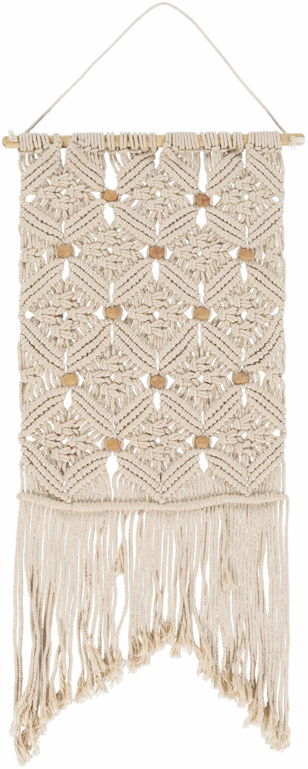 Hauteloom Ever Beige Macrame Wall Hanging