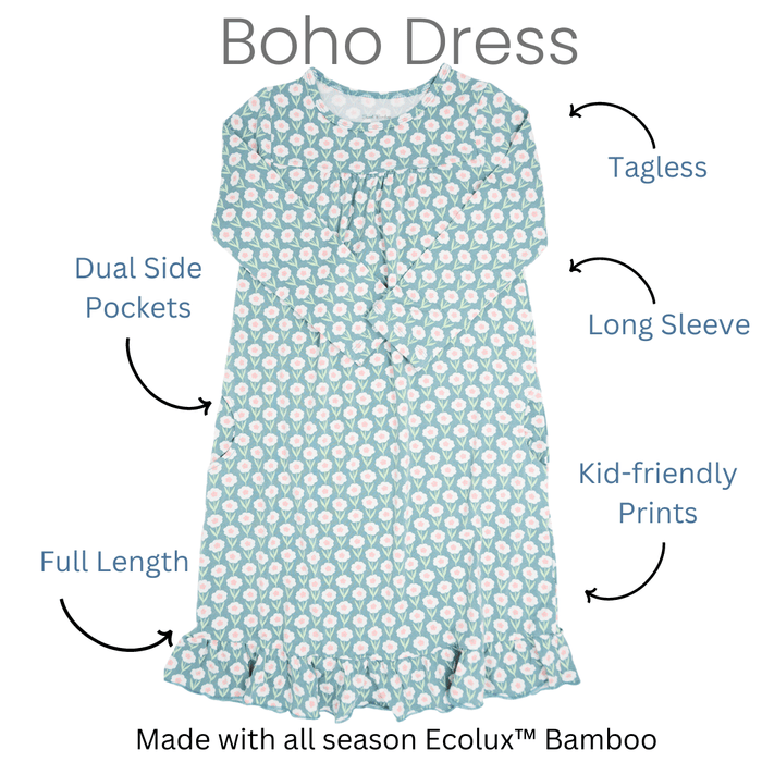 Sweet Bamboo Boho Dress