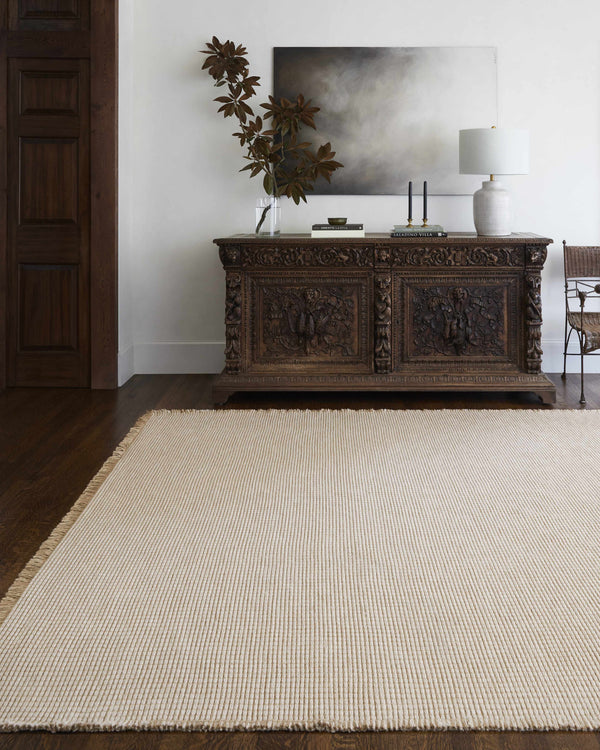 Hauteloom Kimi Jute Cream Area Rug - Surya X Becki Owens