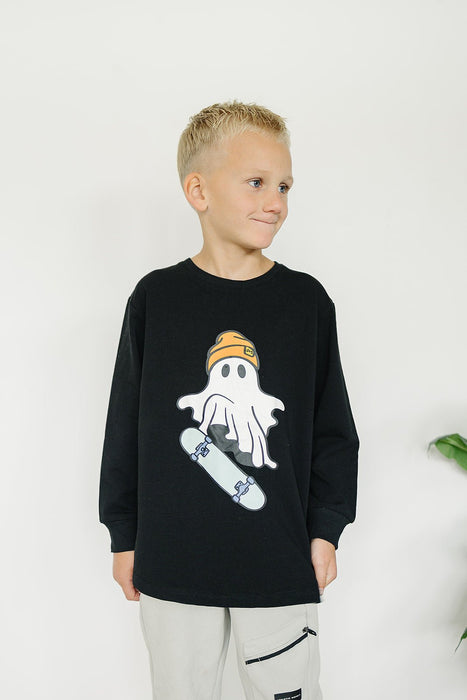 Olive + Scout Boo Crew Long Sleeve