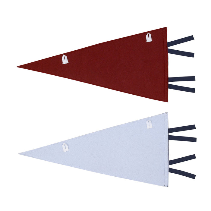 NoJo Team All Star Sporty 2 Pack Felt Pennants Wall Décor