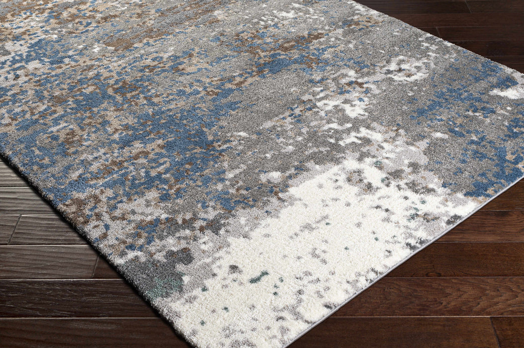 Hauteloom Bramley Blue Hues Plush Rug