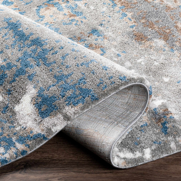 Hauteloom Bramley Blue Hues Plush Rug