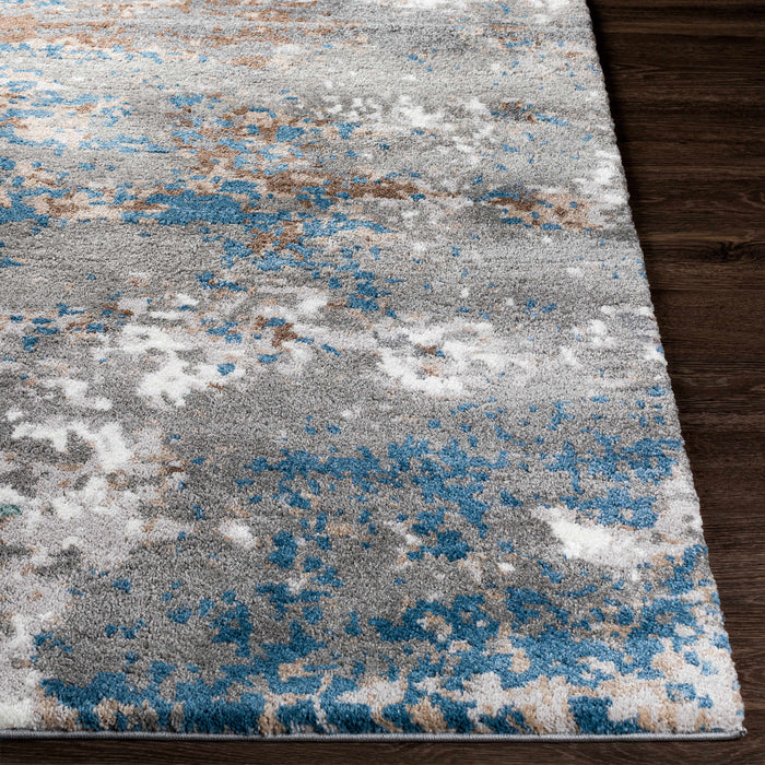 Hauteloom Bramley Blue Hues Plush Rug