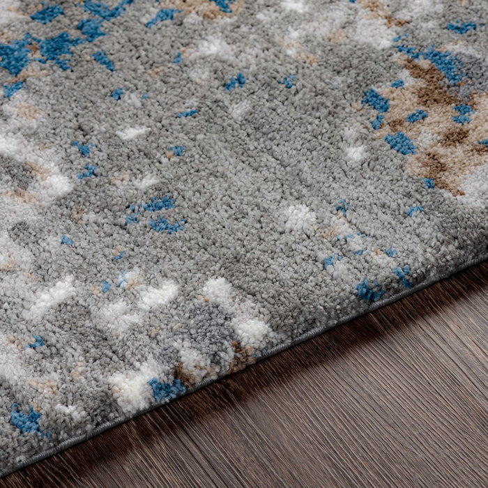 Hauteloom Bramley Blue Hues Plush Rug