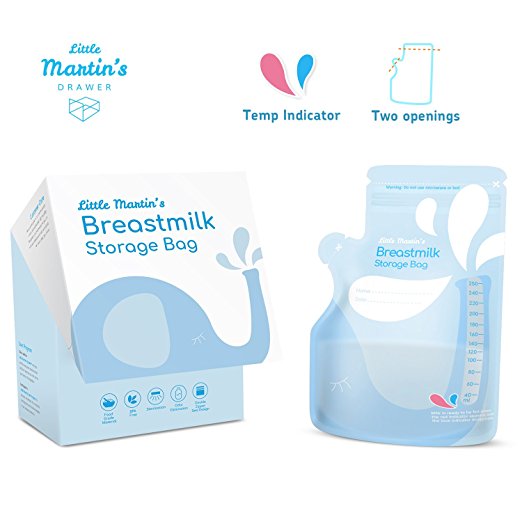 Little Martin's Breast Milk Storage Bags - 60 pcs