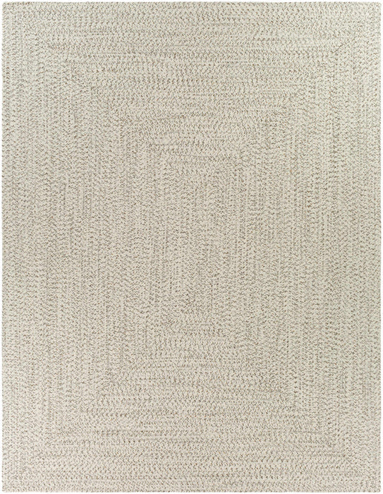 Hauteloom Beige Braided Faux Jute Rug