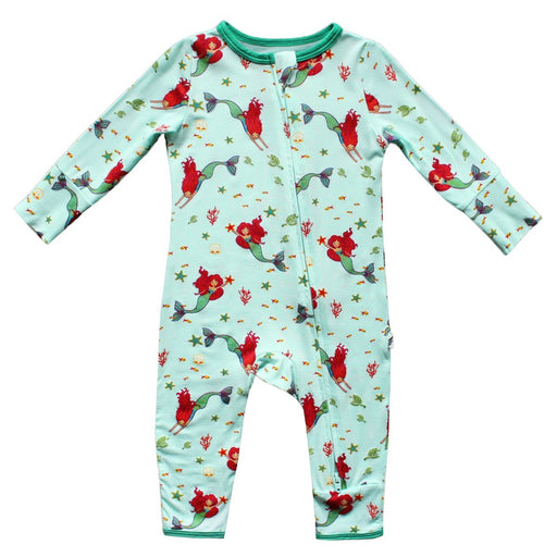 Free Birdees Brilliant-Sea Mermaids Coverall (0-3T)