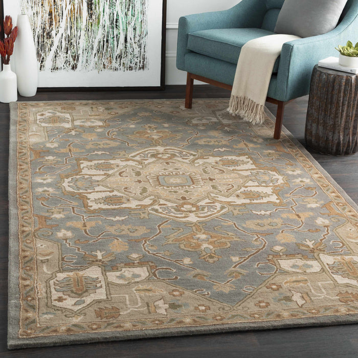 Hauteloom Broomfield Gray 1144 Wool Area Rug