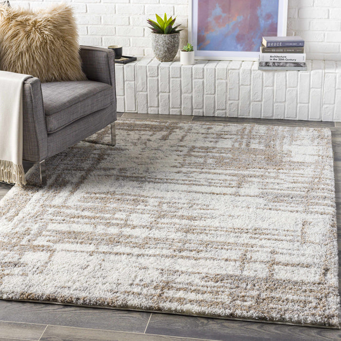 Hauteloom Broulee Abstract Striped Plush Rug