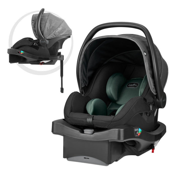 Evenflo® LiteMax DLX Infant Car Seat with SafeZone Load Leg Base