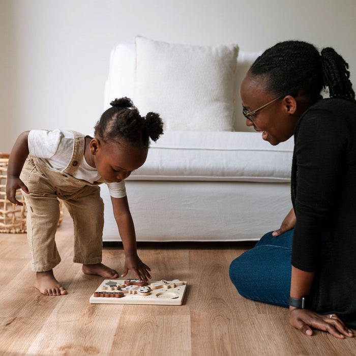 Wee Gallery Wooden Tray Puzzle - Bugs