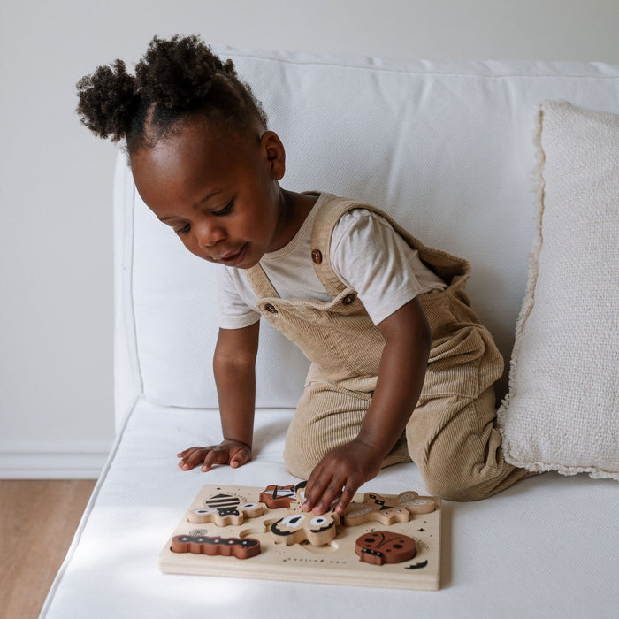 Wee Gallery Wooden Tray Puzzle - Bugs