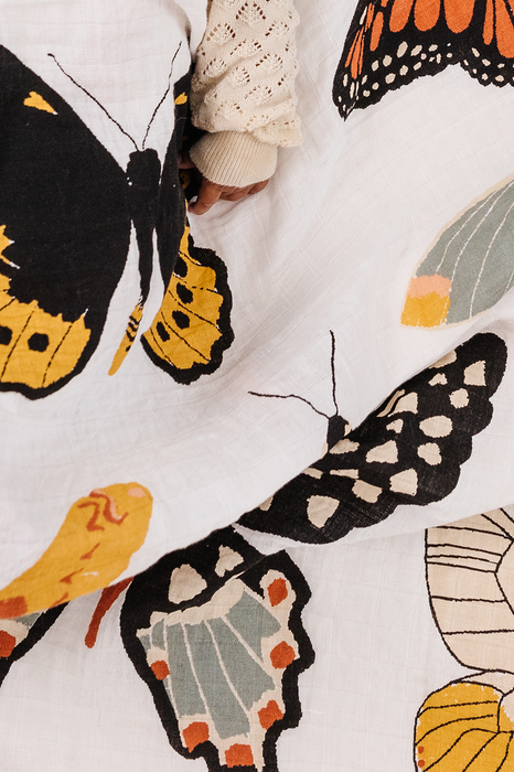 Clementine Kids Butterfly Collector Swaddle