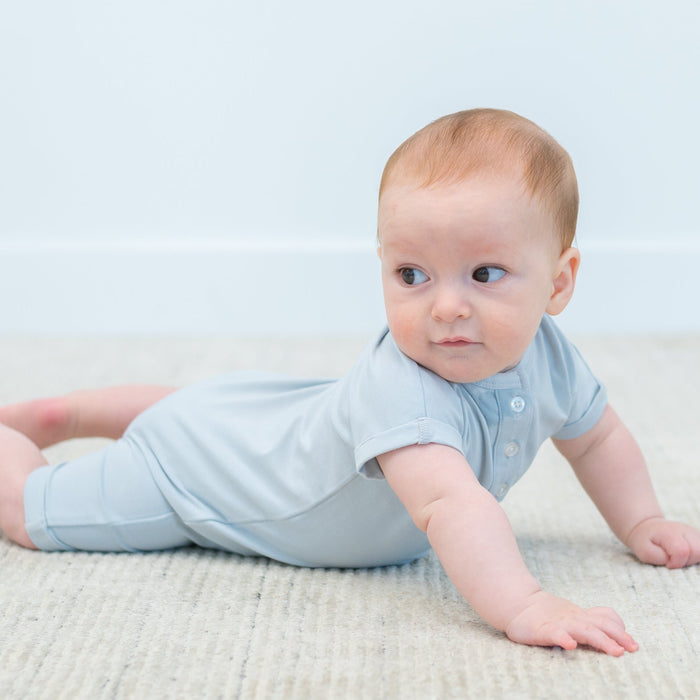 Sweet Bamboo Button Romper