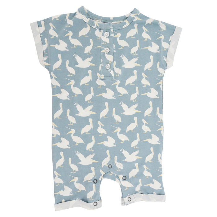 Sweet Bamboo Button Romper