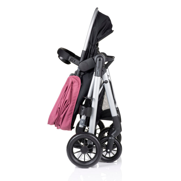 Evenflo® Pivot Modular Travel System with LiteMax Infant Car Seat with Anti-Rebound Bar