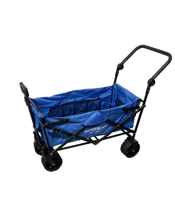 Wonderfold S3 Outdoor Utility Wagon, Blue (Open Box)