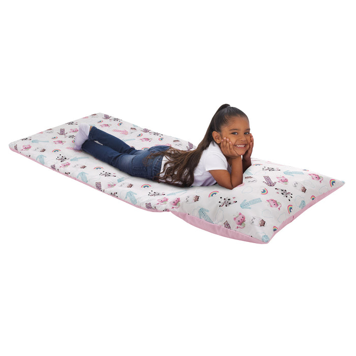 DreamWorks Gabby's Dollhouse Dream It Up Deluxe Easy Fold Toddler Nap Mat