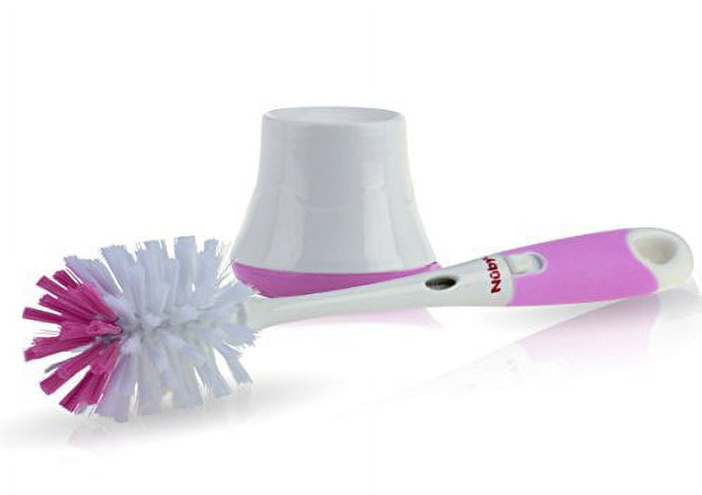 Nuby Bottle Brush with Interlocking Nipple Brush and Stand