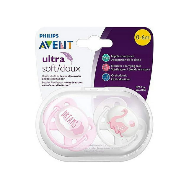 Philips Avent Ultra Soft Pacifier, 0-6 months