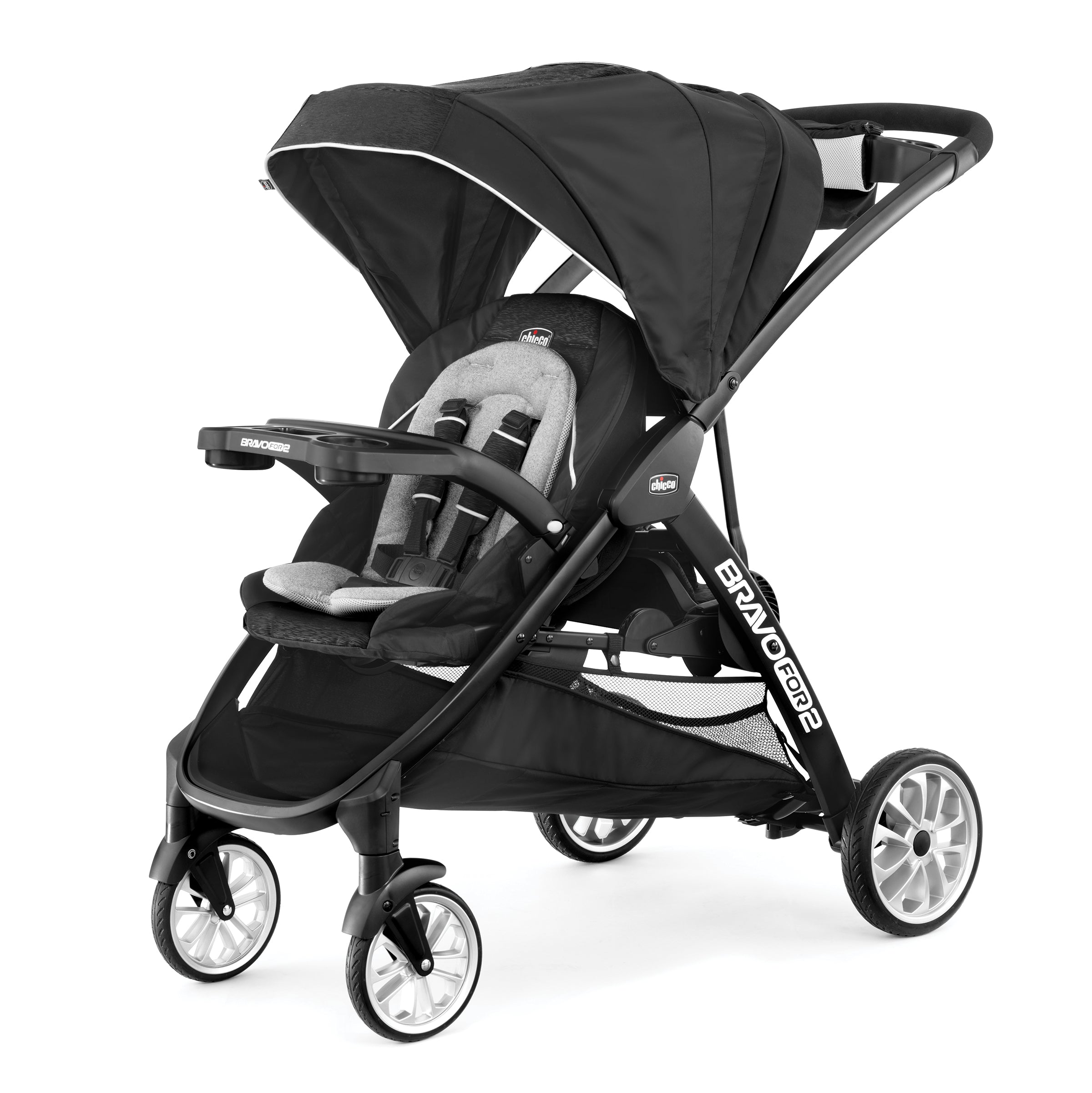 Chicco double store stroller used