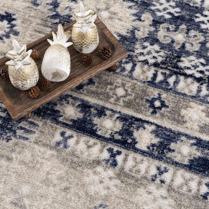 Hauteloom Bindi Navy Area Rug