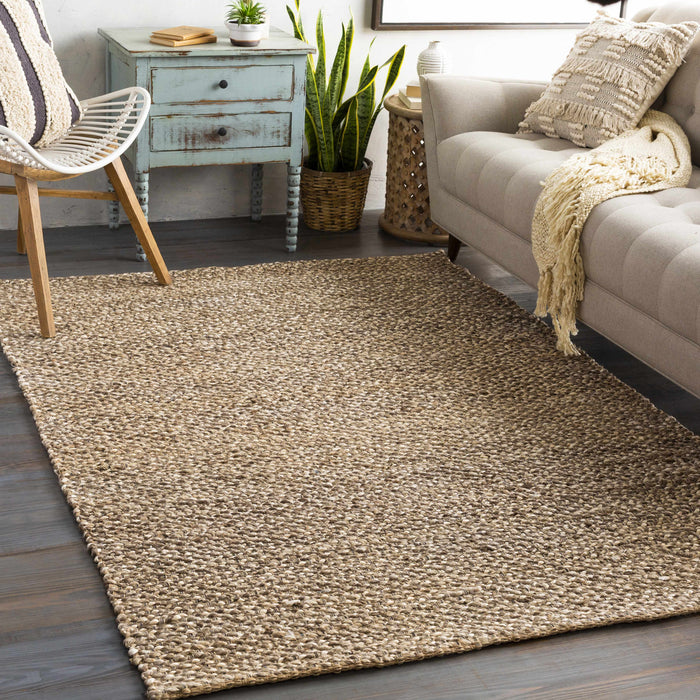 Hauteloom Caspar Hand Woven Natural Jute Rug