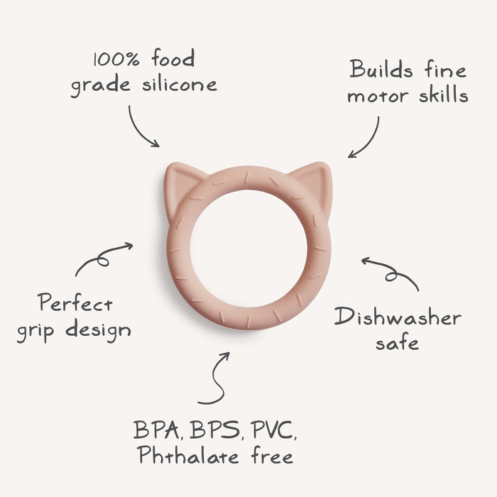 Mushie Cat Teether