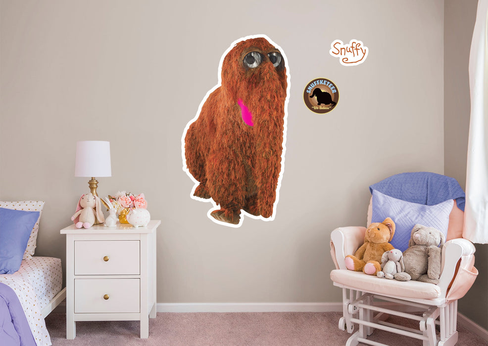 Fathead Snuffleupagus RealBig - Officially Licensed Sesame Street Removable Adhesive Decal