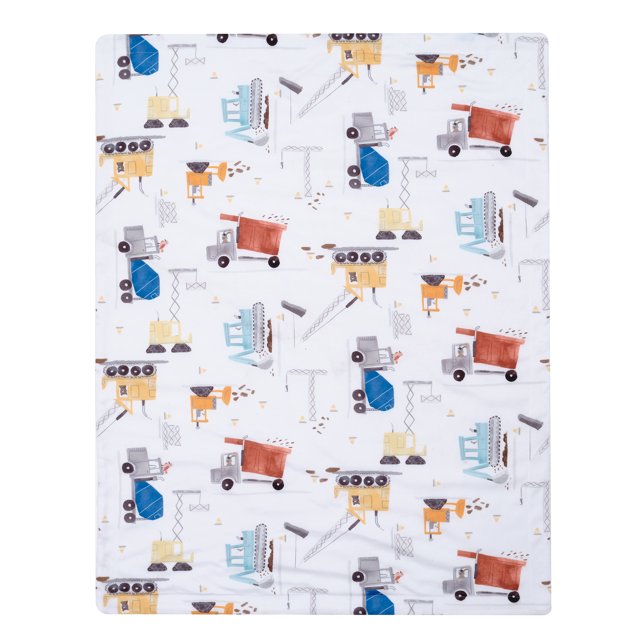 Bedtime Originals by Lambs & Ivy Construction Zone Baby Blanket
