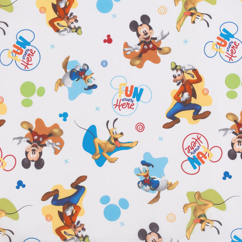 Disney Mickey Mouse Fun Starts Here Deluxe Easy Fold Toddler Nap Mat