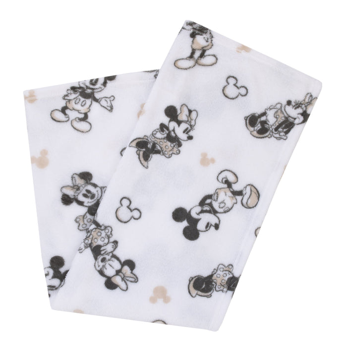 Disney Mickey and Minnie Mouse Baby Blanket