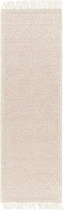 Hauteloom Ramsbury Pink Trellis Wool Rug