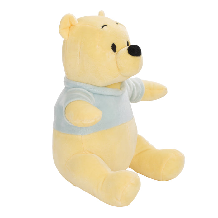 Disney Winnie the Pooh Yellow and Aqua Plush