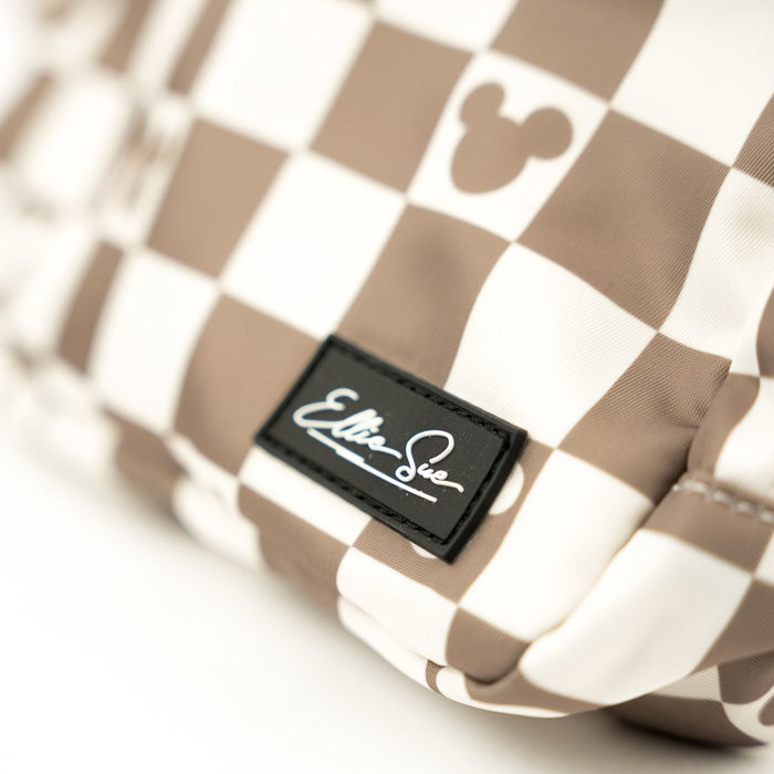 Ellie Sue Checkered Mouse Belt Bag